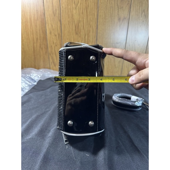 New SEALED Dolls Kill x Slipknot Bling Bowler Bag Rhinestones - Picture 9 of 9